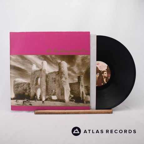 U2 The Unforgettable Fire LP Vinyl Record - Front Cover & Record