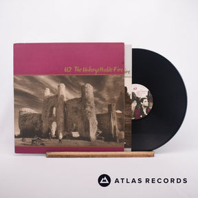 U2 The Unforgettable Fire LP Vinyl Record - Front Cover & Record