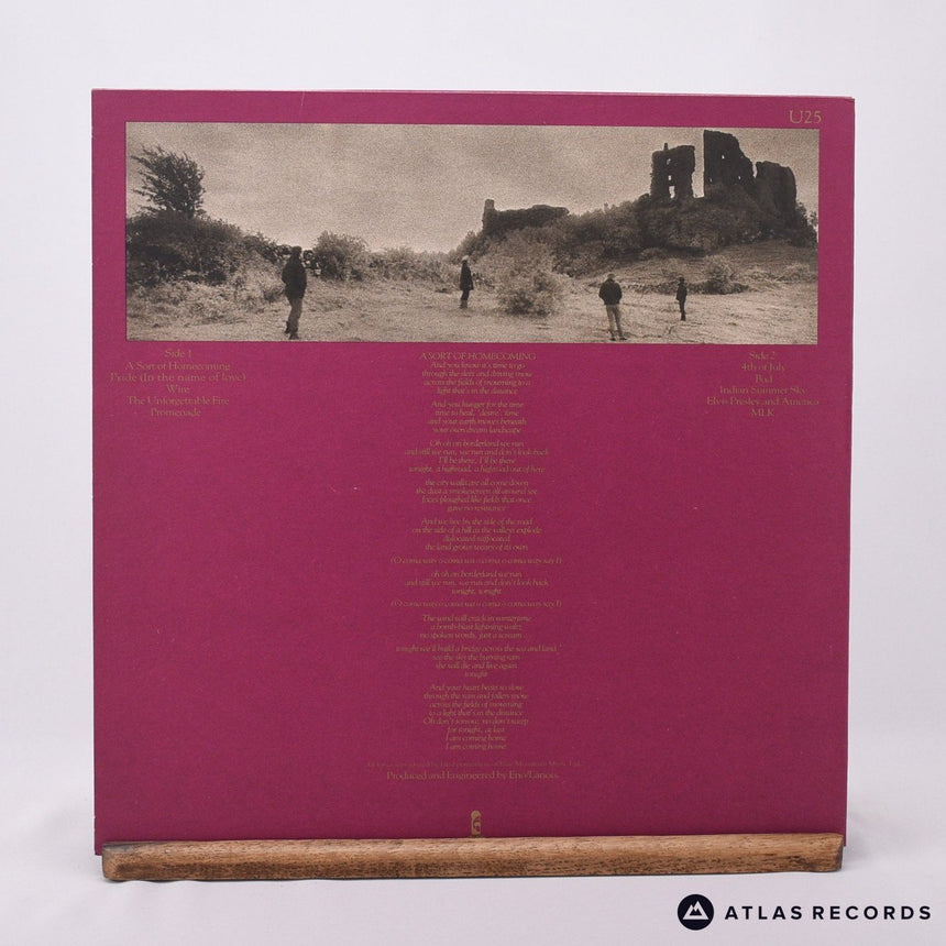 U2 - The Unforgettable Fire - LP Vinyl Record - EX/VG+