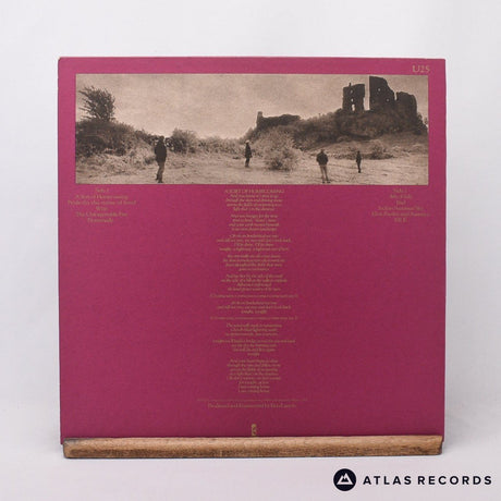 U2 - The Unforgettable Fire - Textured Sleeve LP Vinyl Record - VG+/EX