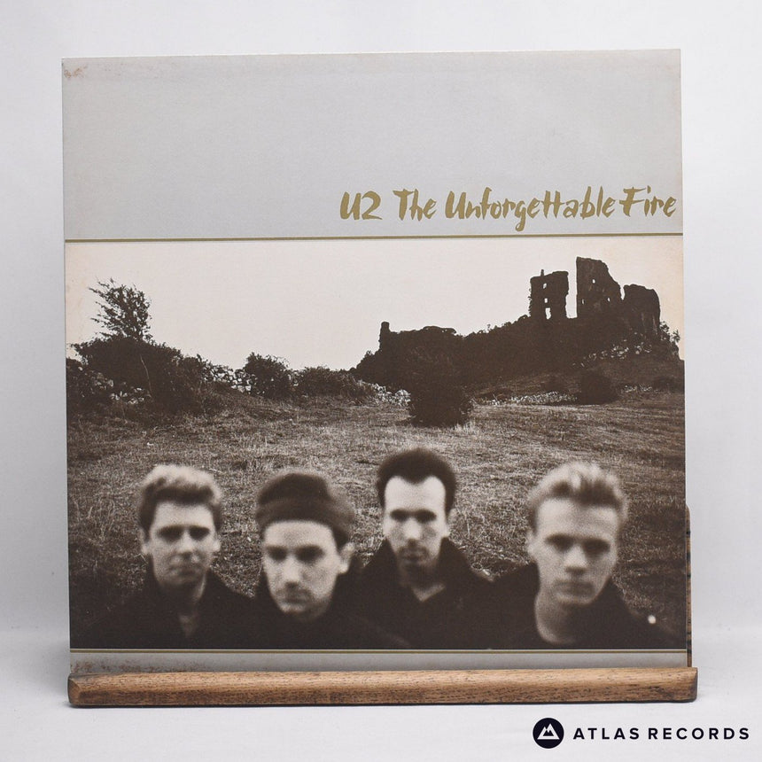 U2 - The Unforgettable Fire - A-4U B-7U LP Vinyl Record - EX/VG+
