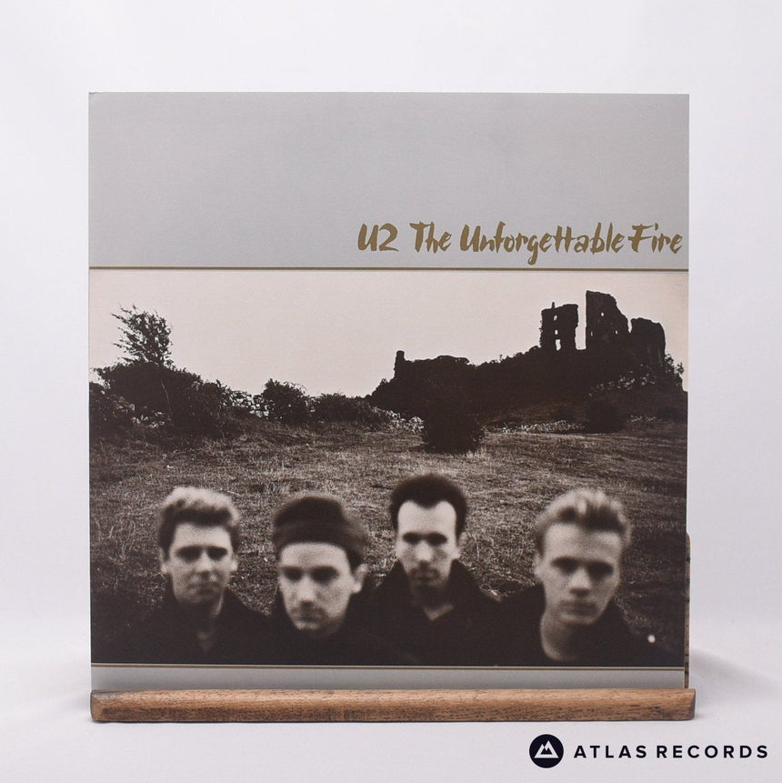 U2 - The Unforgettable Fire - A-6 B-4 LP Vinyl Record - EX/EX