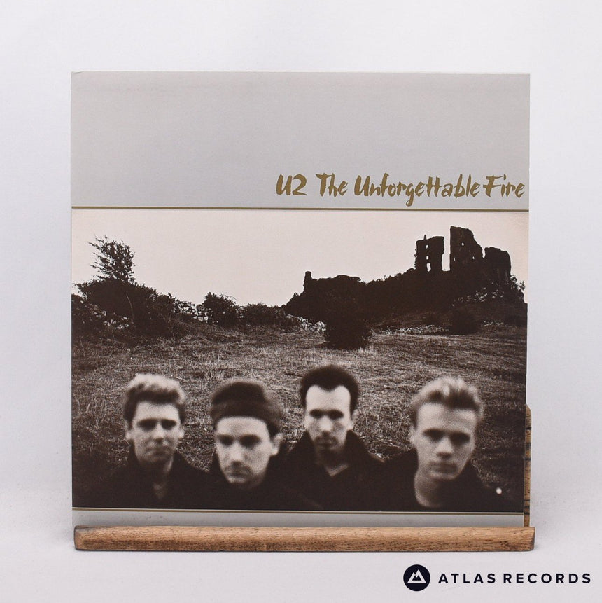 U2 - The Unforgettable Fire - A-4 B-7 LP Vinyl Record - EX/EX