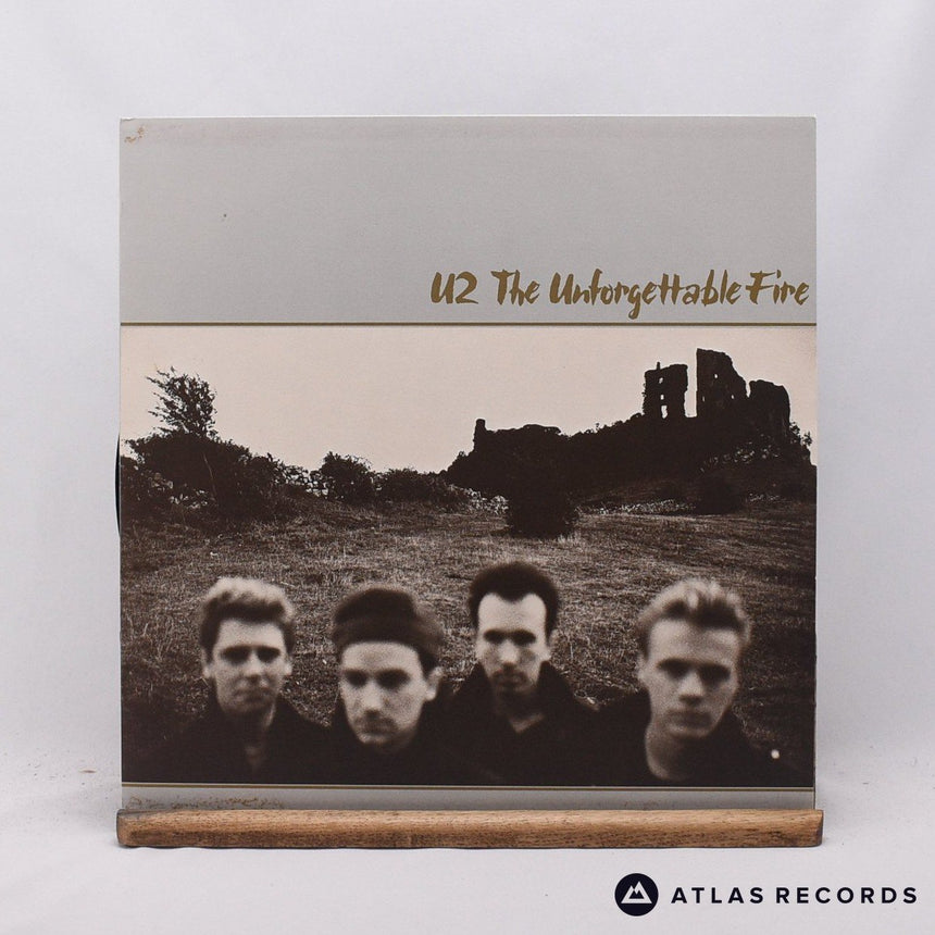 U2 - The Unforgettable Fire - A- B- LP Vinyl Record - EX/VG+