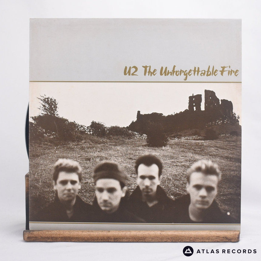 U2 - The Unforgettable Fire - A-7U B-7U LP Vinyl Record - EX/VG+