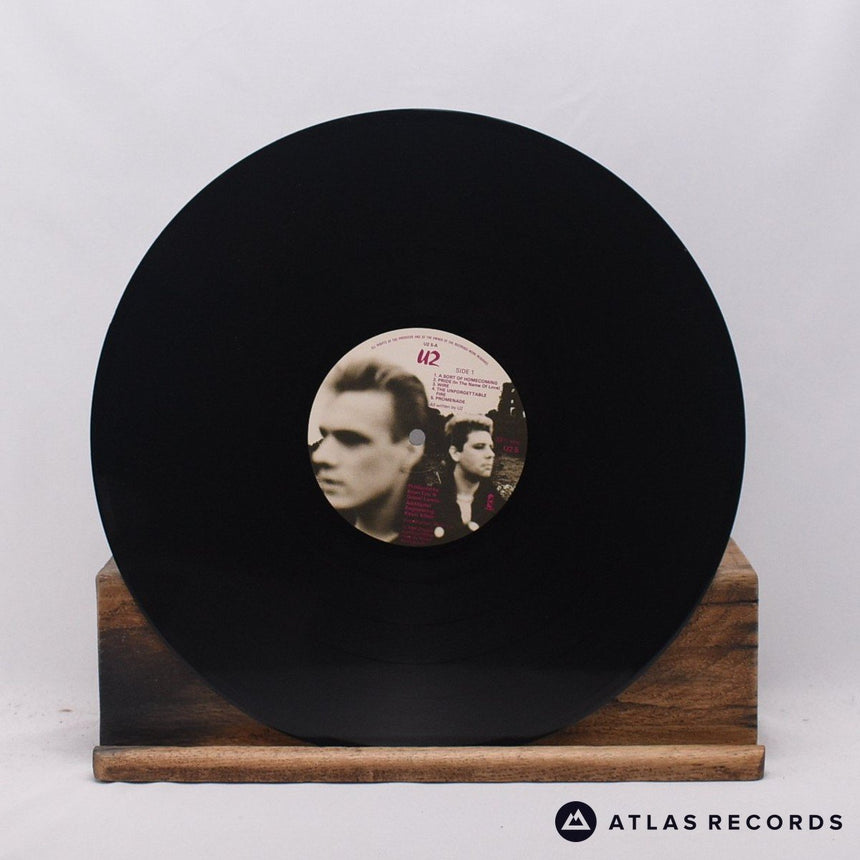 U2 - The Unforgettable Fire - A- B- LP Vinyl Record - EX/VG+