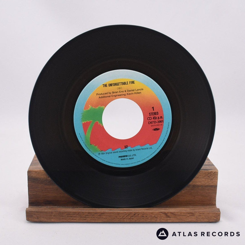 U2 - 焔（ほのお） = The Unforgettable Fire - Japanese 7" Vinyl Record - EX/VG+