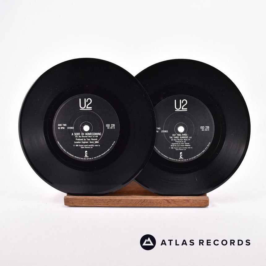 U2 - The Unforgettable Fire - 2 x 7" EP Vinyl Record - EX/EX