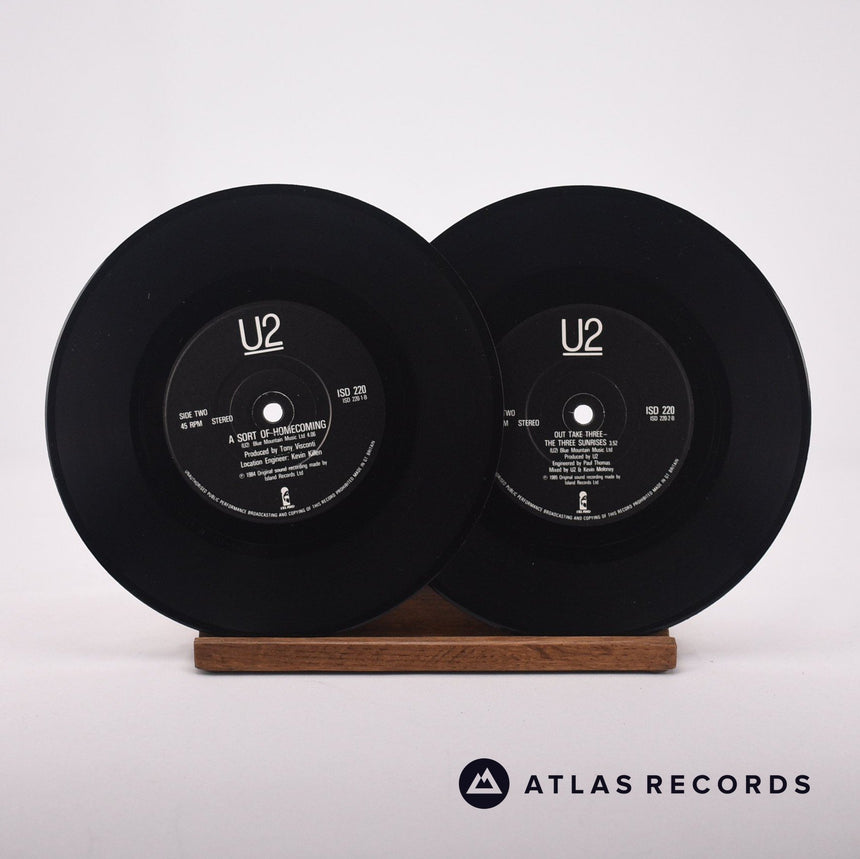 U2 - The Unforgettable Fire - Gatefold 2 x 7" EP Vinyl Record - EX/EX