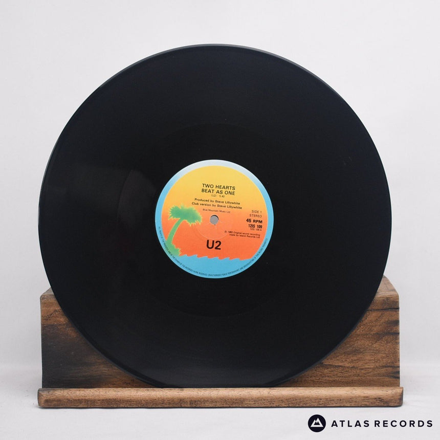 U2 - Two Hearts Beat As One (Club Version) - 12" Vinyl Record - EX/VG+
