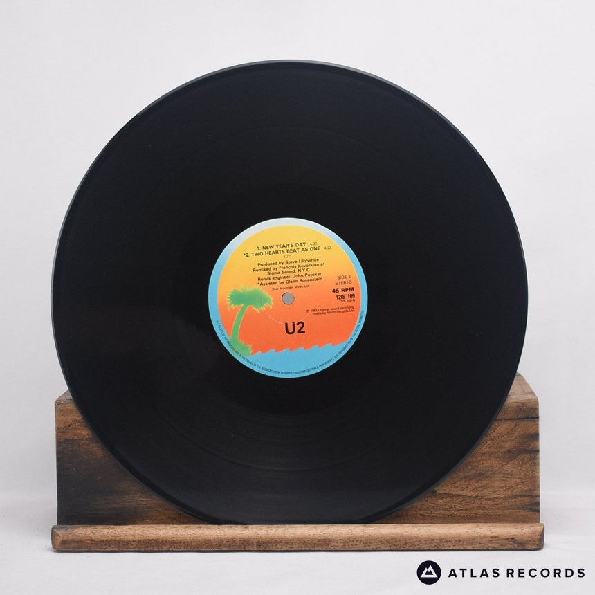 U2 - Two Hearts Beat As One (Club Version) - 12" Vinyl Record - EX/VG+