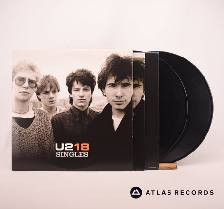 U2 U218 Singles 2 x LP Vinyl Record - Front Cover & Record
