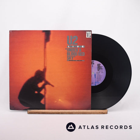 U2 Under A Blood Red Sky LP Vinyl Record - Front Cover & Record