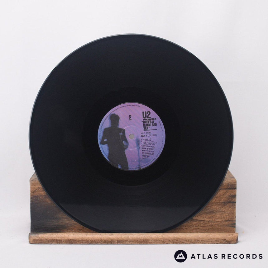 U2 - Under A Blood Red Sky (Live) - Yugoslavia LP Vinyl Record - EX/VG