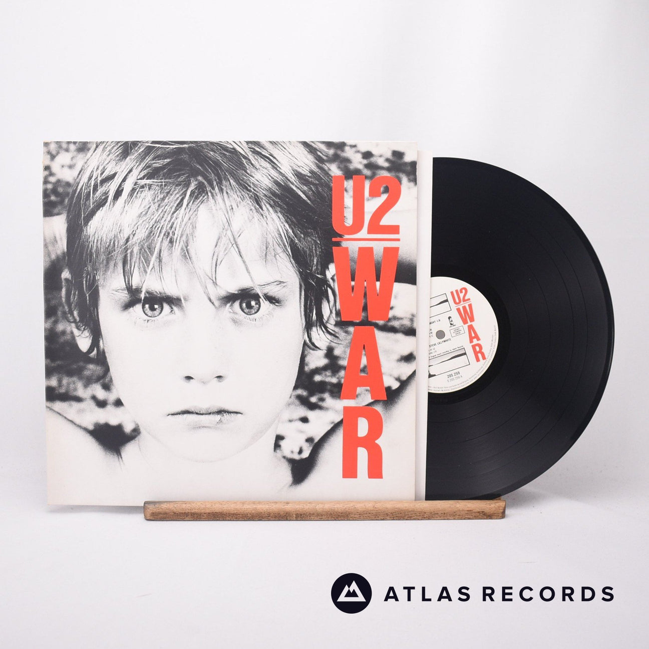 U2 War LP Vinyl Record - Front Cover & Record