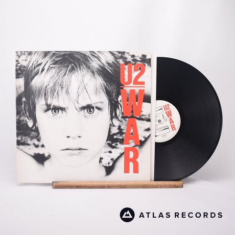 U2 War LP Vinyl Record - Front Cover & Record