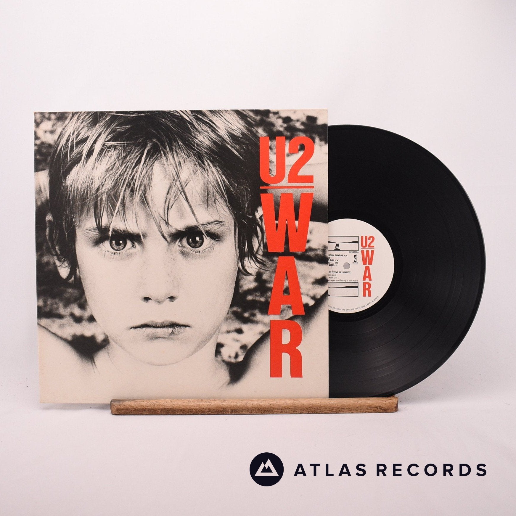U2 War LP Vinyl Record EX/EX – Atlas Records