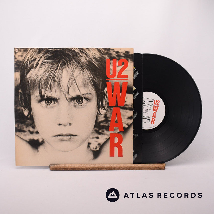 U2 War LP Vinyl Record - Front Cover & Record