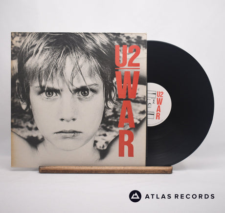 U2 War LP Vinyl Record - Front Cover & Record