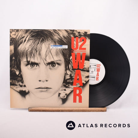 U2 War LP Vinyl Record - Front Cover & Record