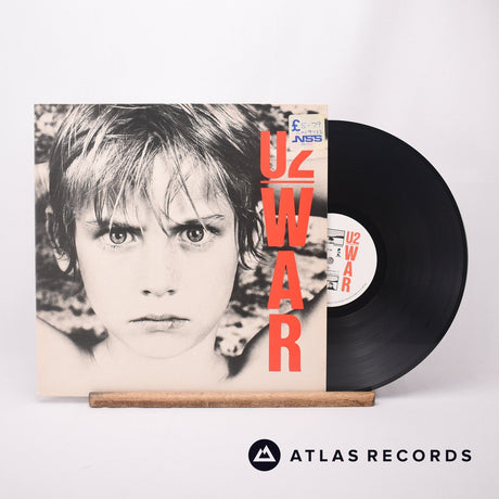 U2 War LP Vinyl Record - Front Cover & Record