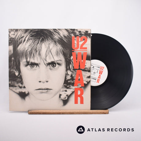 U2 War LP Vinyl Record - Front Cover & Record