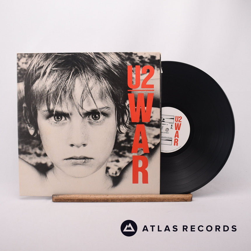 U2 War LP Vinyl Record - Front Cover & Record
