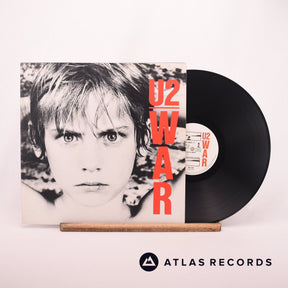 U2 War LP Vinyl Record - Front Cover & Record