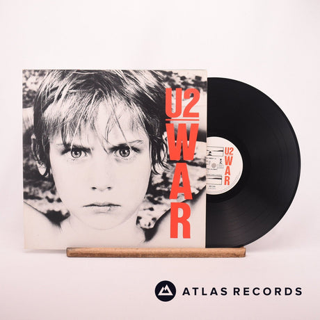 U2 War LP Vinyl Record - Front Cover & Record