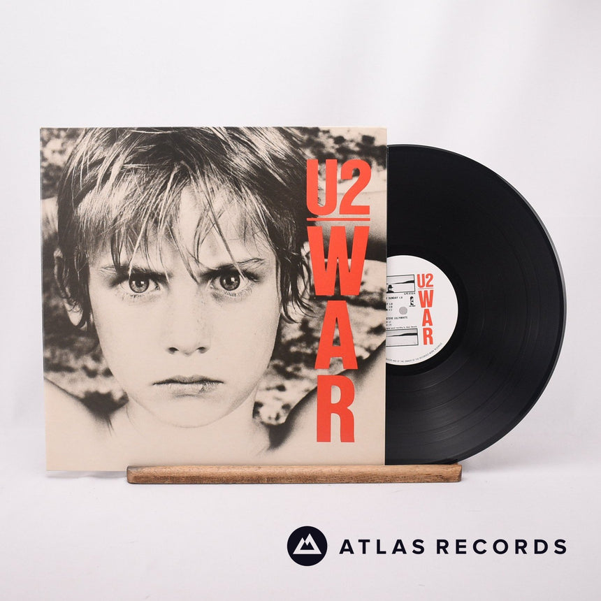 U2 War LP Vinyl Record - Front Cover & Record