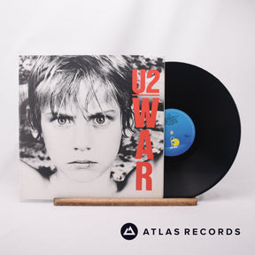 U2 War LP Vinyl Record - Front Cover & Record