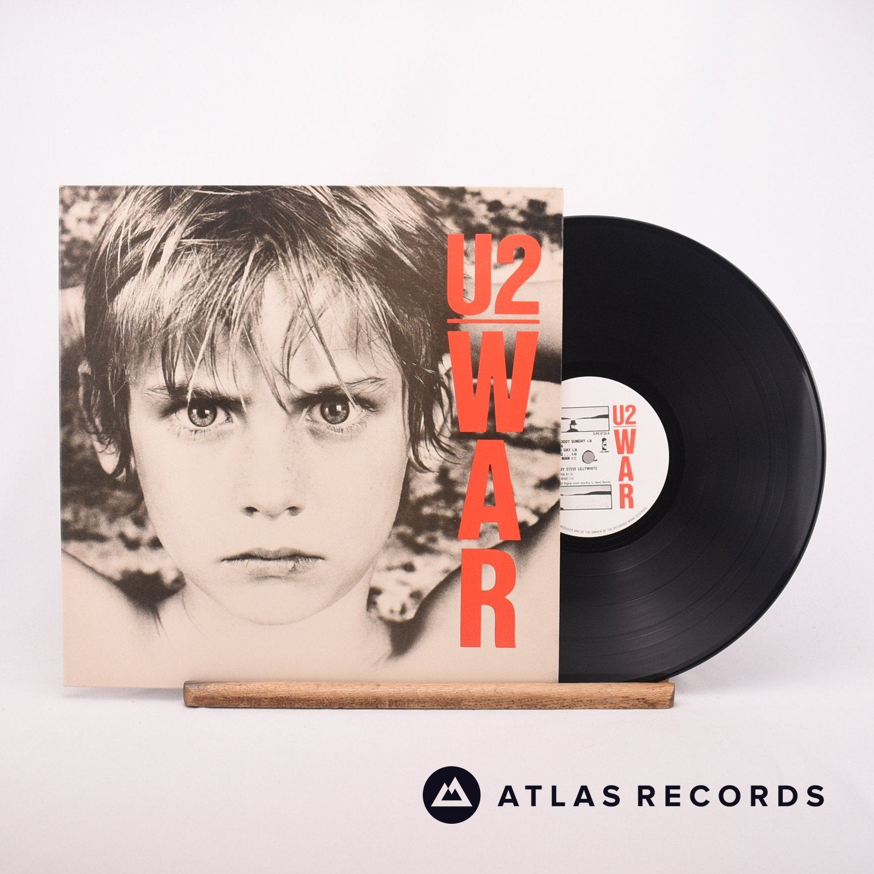 U2 War LP Vinyl Record EX/VG+ – Atlas Records