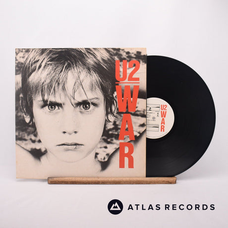 U2 War LP Vinyl Record - Front Cover & Record
