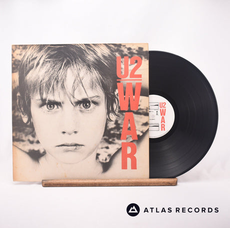 U2 War LP Vinyl Record - Front Cover & Record