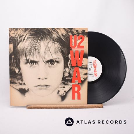 U2 War LP Vinyl Record - Front Cover & Record