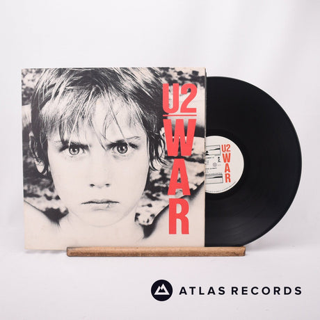 U2 War LP Vinyl Record - Front Cover & Record
