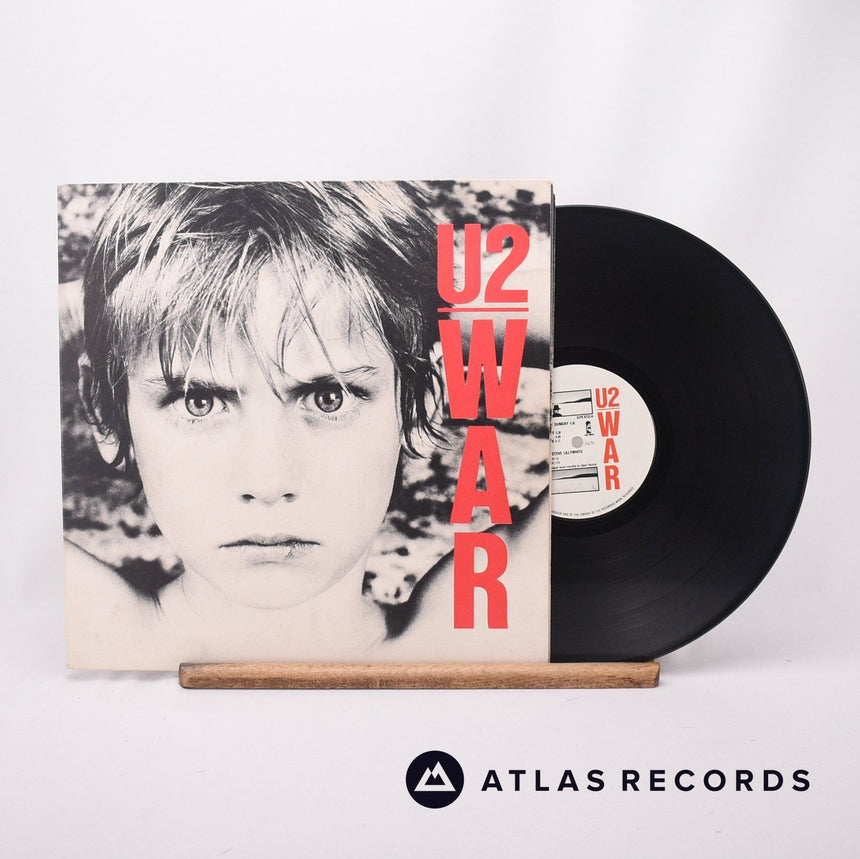 U2 War LP Vinyl Record - Front Cover & Record
