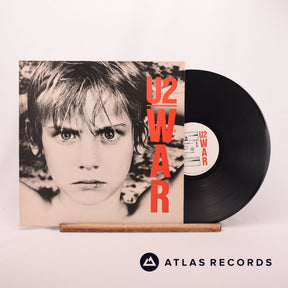 U2 War LP Vinyl Record - Front Cover & Record