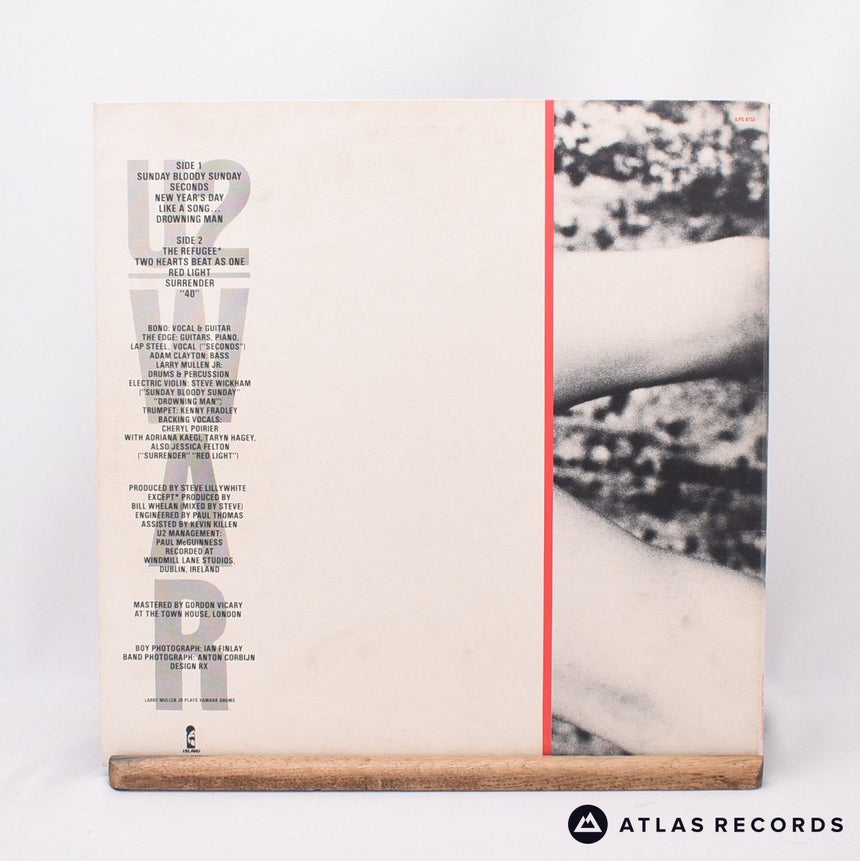 U2 - War - Gatefold Scandinavia A2 B LP Vinyl Record - EX/VG+