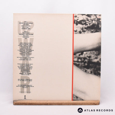 U2 - War - Textured Sleeve Gatefold Townhouse A-1U B-1U LP Vinyl Record - EX/VG+