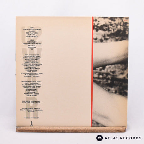 U2 - War - Textured Sleeve Gatefold A-1 B-1 LP Vinyl Record - EX/EX