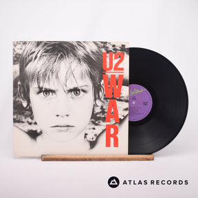 U2 War LP Vinyl Record - Front Cover & Record