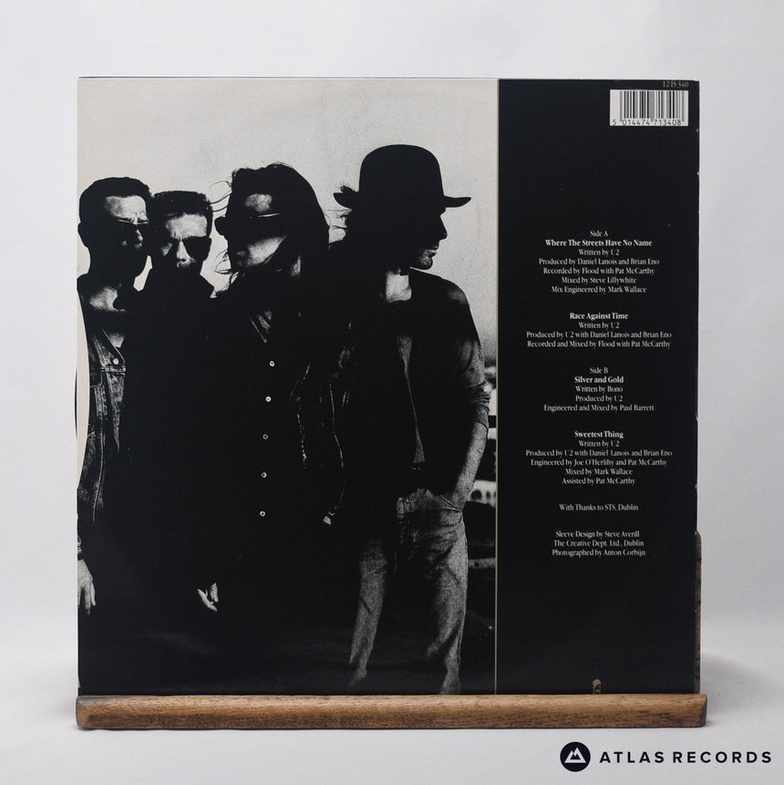 U2 - Where The Streets Have No Name - 12" Vinyl Record - VG+/VG+