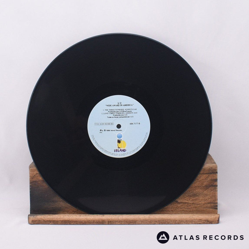 U2 - Wide Awake In America - Repress 12" Vinyl Record - VG+/EX