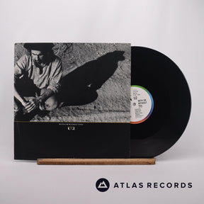 U2 With Or Without You 12" Vinyl Record - Front Cover & Record