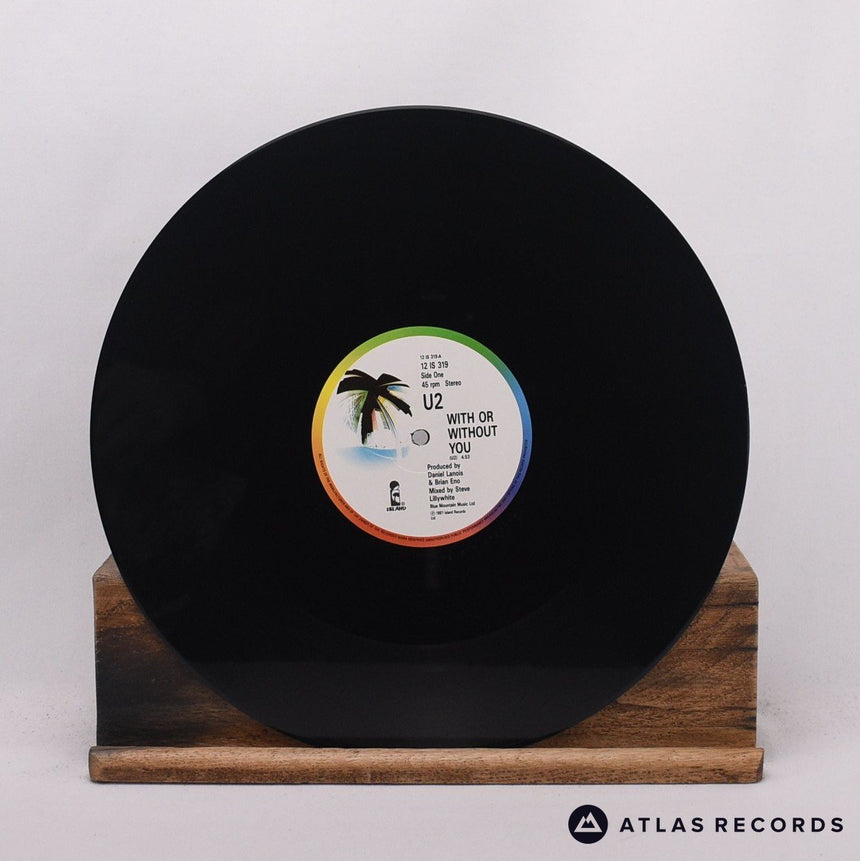 U2 - With Or Without You - Townhouse 12" Vinyl Record - EX/VG+