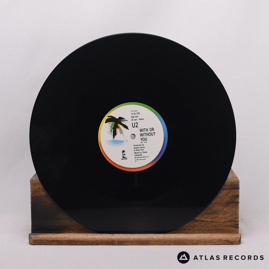 U2 - With Or Without You - 12" Vinyl Record - VG+/VG+