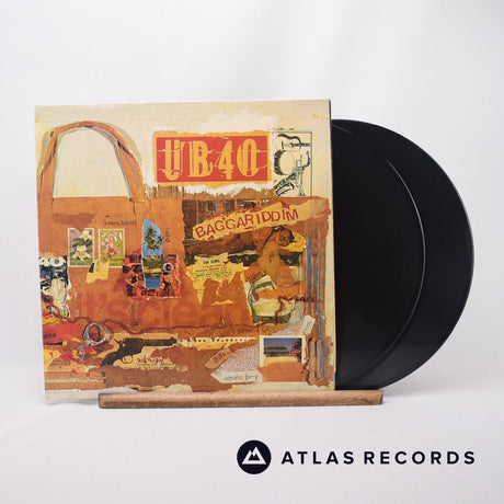 UB40 Baggariddim LP + 12" Vinyl Record - Front Cover & Record