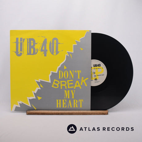 UB40 Don't Break My Heart 12" Vinyl Record - Front Cover & Record