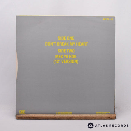 UB40 - Don't Break My Heart - Townhouse 12" Vinyl Record - EX/EX
